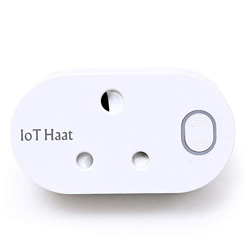 Product Cover IoT Haat Wi-Fi Smart Plug 16Amp IH-IN-16A-S - Control Your Devices from Anywhere, No Hub Required, Compatible with Alexa, Google Home Assistant & IFTTT