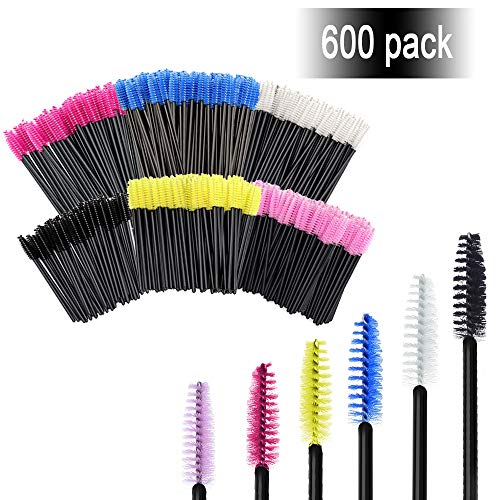 Product Cover 600PCS Disposable Mascara Wands Eyelash Eyebrow Brush Applicator Makeup Kits