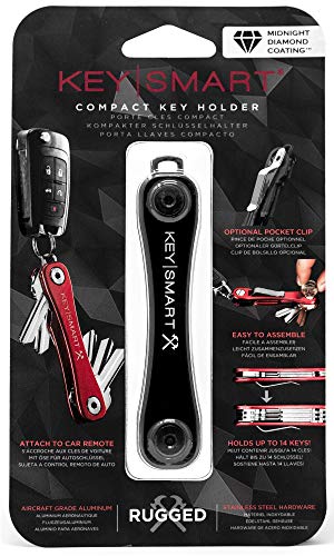 Product Cover KeySmart Rugged - Multi-Tool Key Holder with Bottle Opener and Pocket Clip (up to 14 Keys, Midnight Diamond)