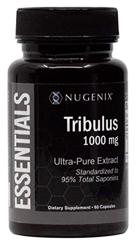 Product Cover Nugenix Essentials Tribulus Terrestris Extract - 95% Total Saponins, 1000mg High Potency, Extra Strength