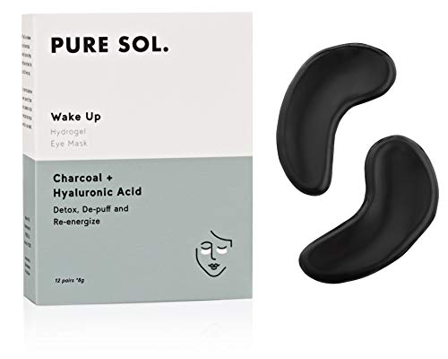 Product Cover Pure Sol. Hydrogel Charcoal Eye Mask - Vitamin C - Hyaluronic Acid