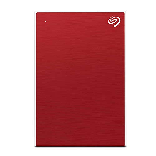Product Cover Seagate Backup Plus Portable 4 TB External Hard Drive HDD - Red USB 3.0 for PC Laptop and Mac, 1 Year Mylio Create, 2 Months Adobe CC Photography (STHP4000403)