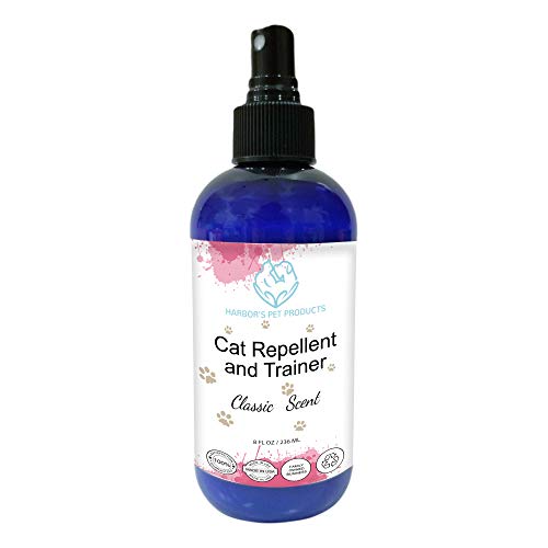 Product Cover Harbor's Cat Repellent and Trainer - Cat Repellent Spray Indoor - 8 oz | Cat Training Spray | Cat Repellent for Furniture | Cat Repellent for Plant | 100% Satisfied or Return for Full Refund