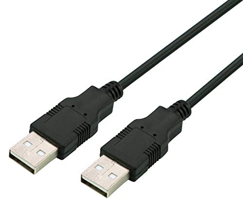Product Cover SEPAL USB Cable Male to Male USB 2.0 A to USB 2.0 A Cable for Data Transfer Hard Drive, Printers, Modems, Cameras 1M Black