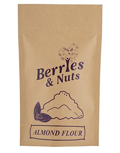 Product Cover Berries And Nuts Skineed Almond Flour | Badam Powder, Blanched Almond Powder Without Skin | 1 Kg