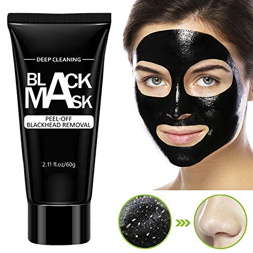Product Cover VANELC Blackhead Remover Mask,Charcoal Peel Off Black Mask,Purifying and Deep Cleansing Facial Pores Black Mask(60g)