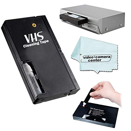 Product Cover VHS Video Wet Head Cleaner Tape + 1 VCC113 Microfiber