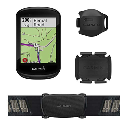 Product Cover Garmin Edge 830 Sensor Bundle, Performance Touchscreen GPS Cycling/Bike Computer with Mapping, Dynamic Performance Monitoring and Popularity Routing, Includes Speed and Cadence Sensor and HR Monitor