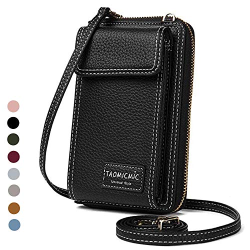 Product Cover Cyber Sale Monday Deals Women Purse Leather Cellphone Holster Wallet Case Handbag Clutch Phone Pockets Small Crossbody Shoulder Bag Pouch for iPhone 11 Pro 8 Plus Xs Max X Xr 7/6 Plus Samsung