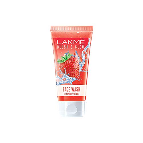 Product Cover Lakmé Blush and Glow Strawberry Freshness Gel Face Wash with Strawberry Extracts, 150 g