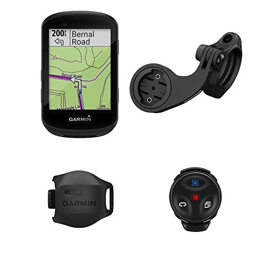 Product Cover Garmin Edge 530 Mountain Bike Bundle, Performance GPS Cycling/Bike Computer with Mapping, Dynamic Performance Monitoring and Popularity Routing, Includes Speed Sensor and Mountain Bike Mount