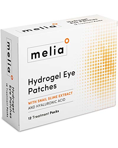 Product Cover MELIA Under Eye Patches Eye Mask for Puffy Eyes, Dark Circles and Under Eye Bags Treatment With Hyaluronic Acid and Snail Slime Extract