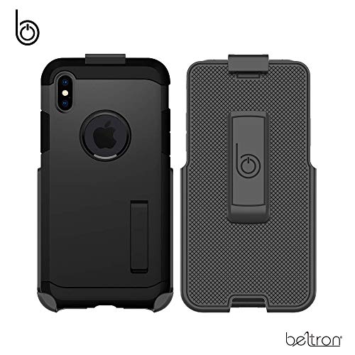 Product Cover Belt Clip Holster for Spigen Tough Armor Case - iPhone XR (case not Included)