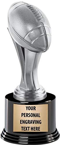 Product Cover Crown Awards Football Trophies with Custom Engraving, 7.25