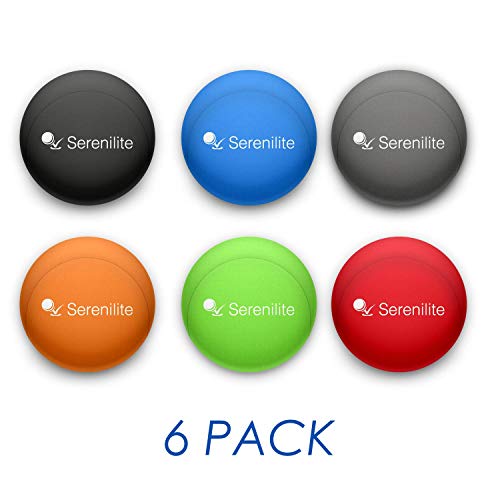 Product Cover Serenilite Hand Therapy Stress Ball - Optimal Stress Relief - Great for Hand Exercises and Strengthening (6 Ball Bundle)