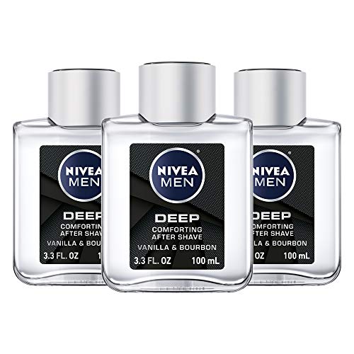 Product Cover NIVEA Men DEEP Comfort Post Shave Lotion - Soothe Shave irritation - 3.3 fl. oz. Bottle (Pack of 3)