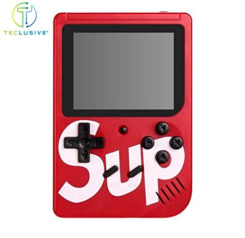 Product Cover TECLUSIVE Unique Retro Classic 400 in 1 Games Box Handheld || Portable Gamepad Console Color LCD Display with USB Rechargeable Battery || Nostalgic Games like Mario/Contra/Tetris/Pinball
