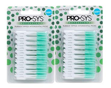 Product Cover PRO-SYS Soft Rubber Tipped Latex-Free Interdental Picks - 200 ct. (2 packs)