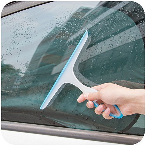 Product Cover Generic Viva Car Wash Wiper Windshield and Kitchen Table & Platform Cleaning Wiper Soft Silicone Handle