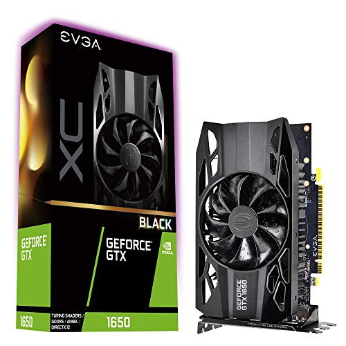 Product Cover EVGA GeForce GTX 1650 XC Black Gaming, 4GB GDDR5, 04G-P4-1151-KR