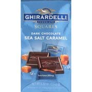 Product Cover Ghirardelli Dark and Caramel Sea Salt, Chocolate Squares, 5.32 oz. (Pack of 2)
