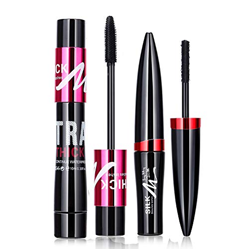 Product Cover Luxury 4D Mascara Featuring Carbon Black Waterproof Technology. For the Longest, Thickest and Most Voluminous Lashes Possible. No Need for False Eyelashes When Your Own Can Look Just As Good!