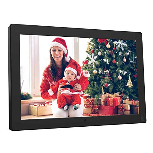 Product Cover BSIMB Digital Photo Frame 10.1 Inch Digital Picture Frame 1280x800 IPS Screen Electronic Photo Frame with Motion Sensor/Auto Rotate/Music&Video Playback/Remote Control M10