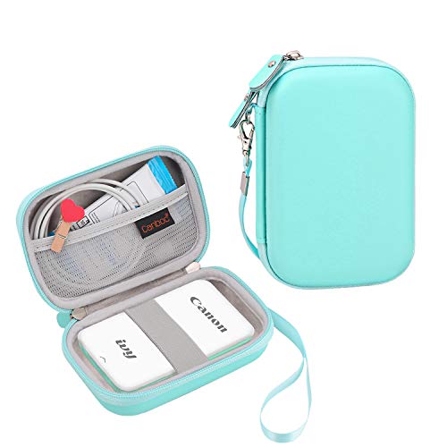 Product Cover Canboc Carrying Case for Canon Ivy Mini CLIQ CLIQ+ Instant Camera Printer Wireless Bluetooth Mobile Portable Photo Printe, Mint Green