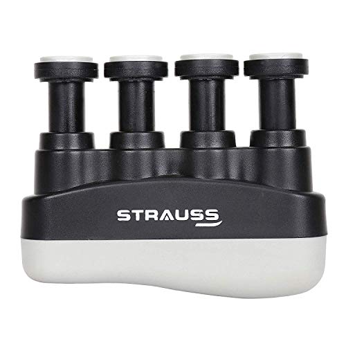 Product Cover Strauss Adjustable Finger Hand Grip, (Black)