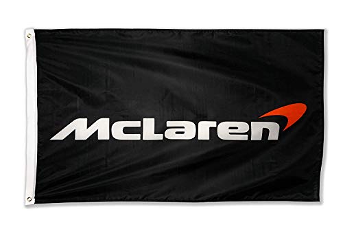 Product Cover WHGJ Car Flag 3x5 ft for Mclaren Racing F1 Large Decor Automotive Outdoor/Indoor Banner