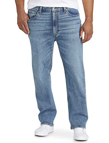 Product Cover Amazon Essentials Men's Big & Tall Relaxed Straight-fit Stretch Jean fit by DXL