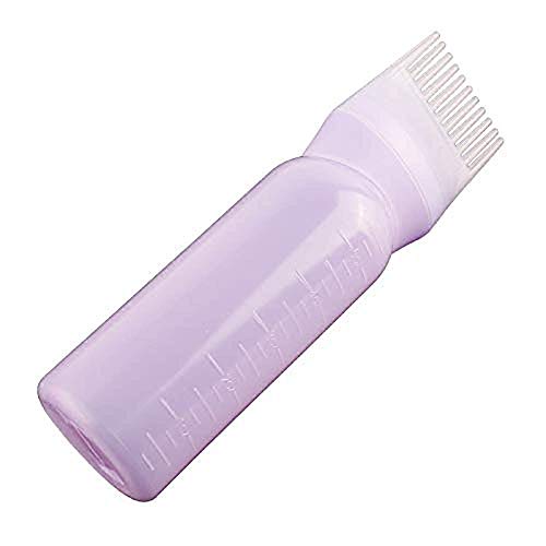Product Cover SHAFIRE Professional Hair Colouring Comb Empty 120ML With Salon Hair Coloring Dyeing Bottle Salon Hair Coloring Styling Tool (Random color)