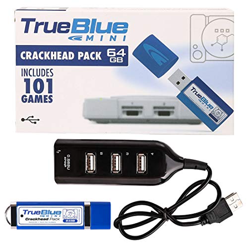 Product Cover Petforu True Blue Mini Pack for Playstation Classic (Crackhead Pack 64GB)