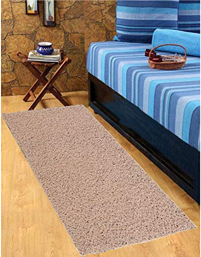 Product Cover Kuber Industries Rubber 1 Piece Bed Side Runner 2x6 Feet (Cream)
