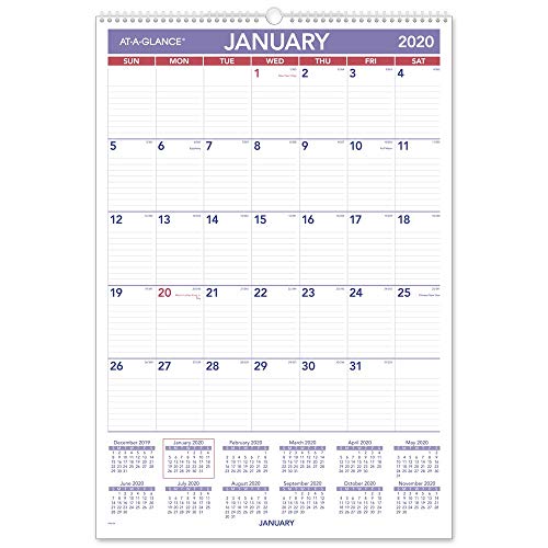 Product Cover AT-A-GLANCE 2020 Monthly Wall Calendar, 15-1/2