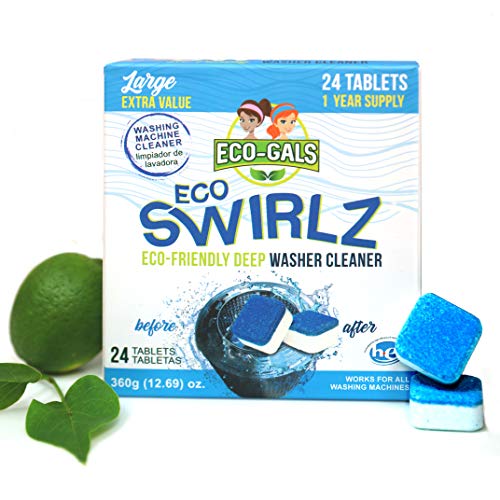 Product Cover Eco-Gals Eco Swirlz Washing Machine Cleaner, 24 Count