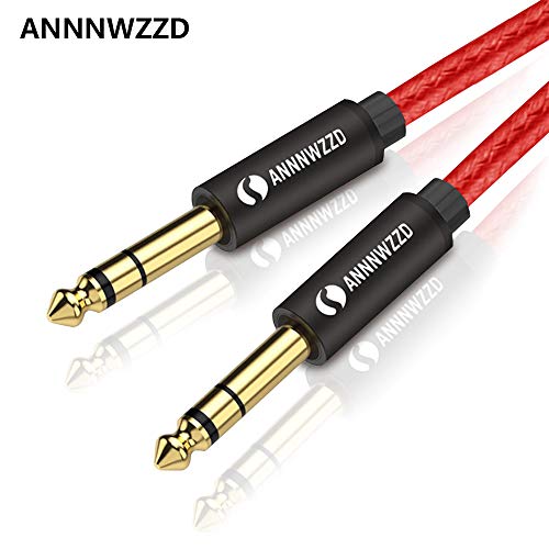 Product Cover LinkinPerk 6.35mm (1/4) TRS to 6.35mm (1/4) TRS Stereo Audio Cable Male to Male (3ft / 1M)