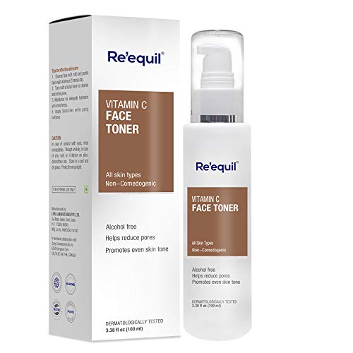 Product Cover RE' EQUIL Vitamin C Face Toner for Hyperpigmentation Removal and Even Skin Tone - 100ml