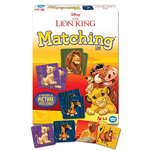 Product Cover Wonder Forge Disney Lion King Matching Game for Boys & Girls Age 3 & Up - A Fun & Fast Disney Memory Game