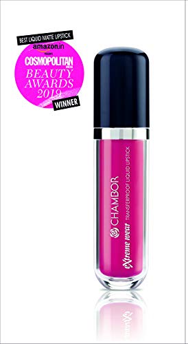 Product Cover CHAMBOR Extreme Wear Transferproof Liquid Lipstick, No.407, 6 ml