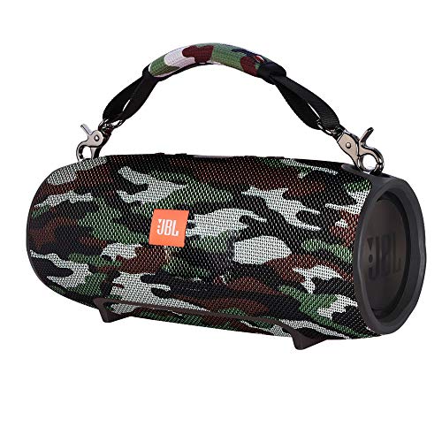 Product Cover TXEsign Removable Speaker Handle Strap for JBL Xtreme Portable Bluetooth Speaker 1st Gen and 2nd Gen (Camo)