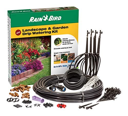 Product Cover Rain Bird LNDDRIPKIT Drip Irrigation Landscape & Garden Watering Kit with Drippers, Micro-Bubblers and Micro-Sprays