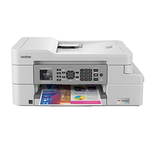 Product Cover Brother MFC-J805DW INKvestmentTank Color Inkjet All-in-One Printer with Mobile Device and Duplex Printing with Up To 1-Year of Ink In-box