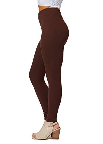 Product Cover Premium Ultra Soft Leggings for Women in 25 Colors - Full & Capri Length - Reg and Plus Size
