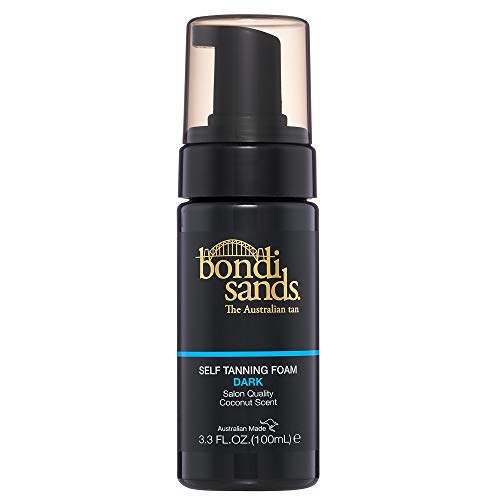 Product Cover Bondi Sands Self Tanning Foam | Lightweight, Self-Tanner Foam Enriched with Aloe Vera & Coconut Provides an Even, Streak-Free Tan | 3.30 oz/100 mL (Dark)