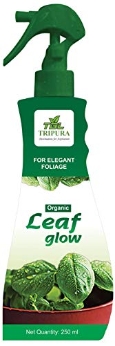 Product Cover Tripura Organic Leaf Glow Liquid Fertilizer Provides 100% Nutrition for All Leaf Plants (250 ml)