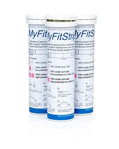 Product Cover MyFitStrip | Nitric Oxide Probiotic Test Strips - Pack of 25 Strips
