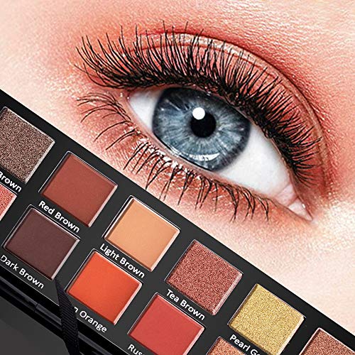 Product Cover Kayla-Ism Eyeshadow Makeup Palette | 14 shades with pop colors | Smooth and creamy texture | Highly pigmented and long-lasting colors for professional makeup