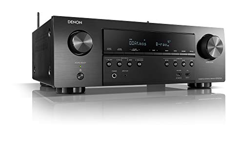 Product Cover Denon Avr-S750H Receiver, 7.2 Channel (165W X 7) - 4K Ultra HD Home Theater (2019) | Music Streaming | New - Earc, 3D Dolby Surround Sound (Atmos, DTS/Virtual Height Elevation), Alexa + Heos