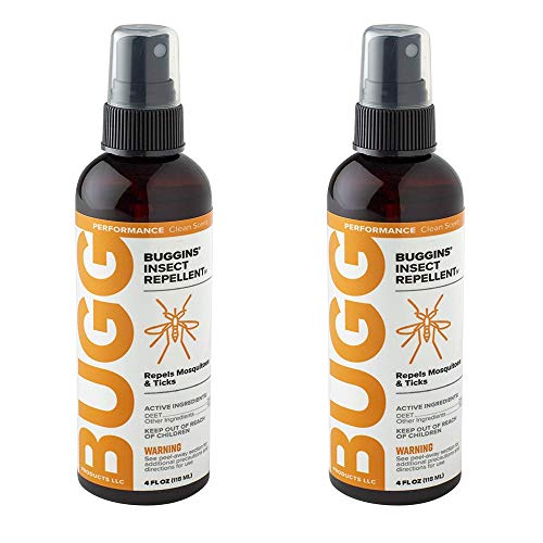 Product Cover Buggins Performance Insect Repellent 25% DEET with a Fresh Clean Scent, 2 Pack